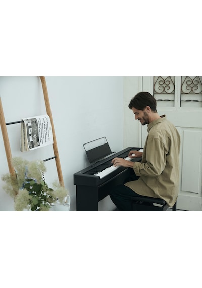 Casio Cdp-s110bk Dijital Piyano, 88 Ağırlıklı Tuşlu, Siyah