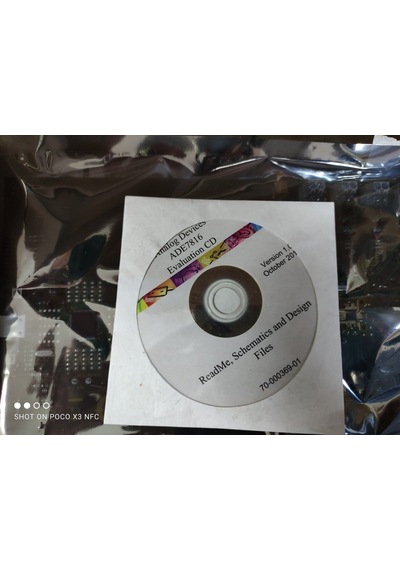 Eval-Ade7816Ebz / Six Channel Energy Measurement Ic To Be Evaluat
