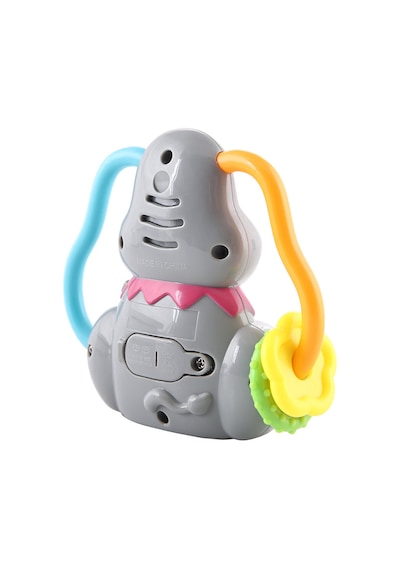 Bondigo Minik Eller Müzikli Fil - Işıklı Müzikli Diş Kaşıyıcı Ve Çıngırak BL1039-2206 Çok Renkli