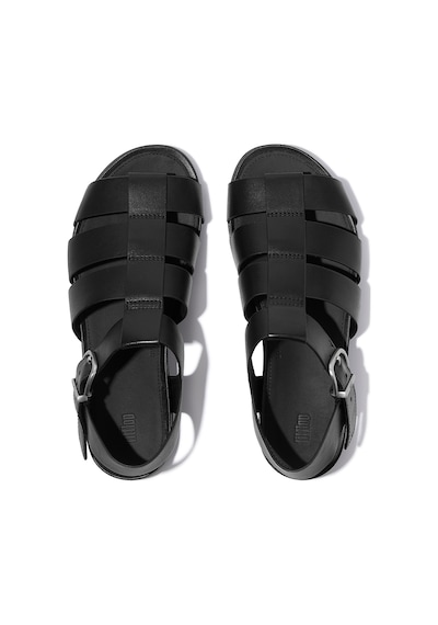 001 Black Sandalet Kadın A4b-001/c15 Fitflop Gracıe Leather Fısherman Sandals siyah