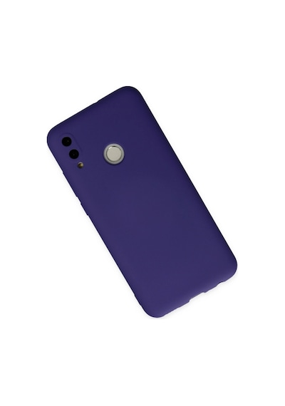 Huawei P Smart 2019 Kılıf Nano İçi Kadife Silikon - Mor -