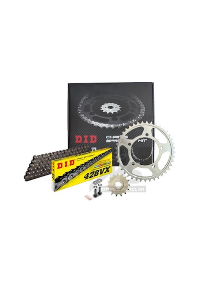 Did 428vx-sunstar 2011-2017 Honda Cbr 125 R Uyumlu Zincir Dişli Set Çelik Renk