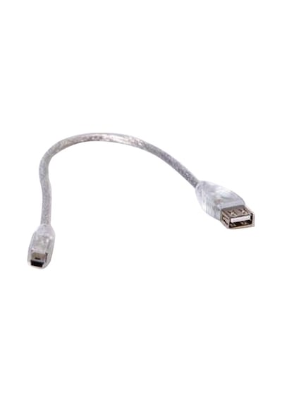 Usb 5 Pin Erkek Usb Disi Apple Uyumlu iPod Kablosu Seffaf