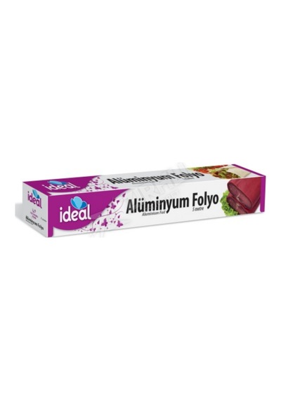 5 Adet İdeal Alüminyum Folyo 30cm 5mt