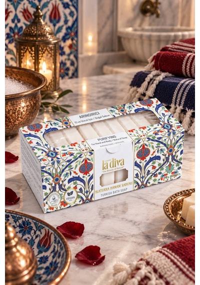 La Diva Doğal Butik Hamam Sabunu 10x22,5 Gr Karışık
