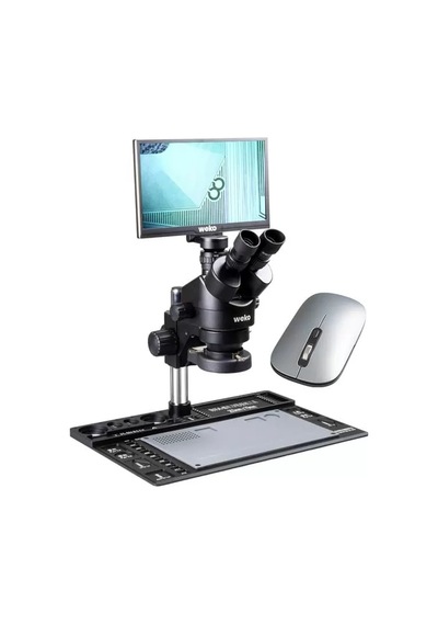 Weko Wk-22485 20-130x 28mp 60fps 11.6 Inch Dijital Büyüteç - Trinoküler Mikroskop