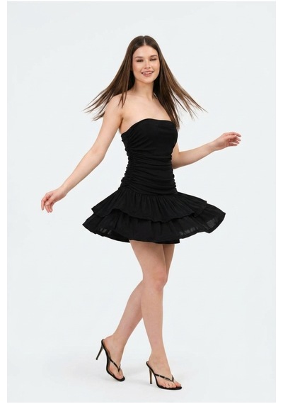 Fashion Cocktail Süper Mini Ekstra Kısa Drapeli Büzgülü Tül Kumaş Eteği Kloş Parti Party Davet Gece Sexy Bar Club Kokteyl Bodycon Tüp Elbise Siyah Fashion Cocktail Süper Mini Ekstra Kısa Drapeli Büzgülü Tül Kumaş Eteği Kloş Parti Party Davet Gece Sexy Bar Club Kokteyl Bodycon Tüp Elbise Siyah