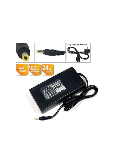 Chicony A17-120P1A uyumlu Şarj Aleti Adaptör Cihazı 120W Uyumlu