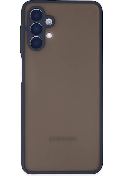 Newface Samsung Galaxy A04s Kılıf Montreal Silikon Kapak - Lacivert