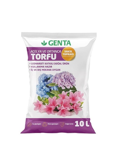 Genta Ortanca Ve Açelya Toprağı 10 Lt 0,250
