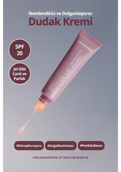Dermatory Hyaluron Peptide Lip Tinted Balm Spf20