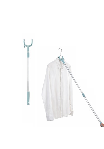 Microcase Uzayabilir Elbise Eşya Askı Asma Aparatı 58-102 Cm Al5703 Açık Yeşil