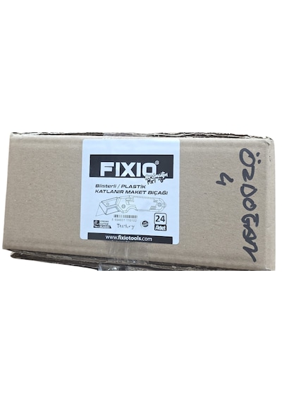 Fıxıo Katlanır Plastik Maket Bıçağı 24 Adet