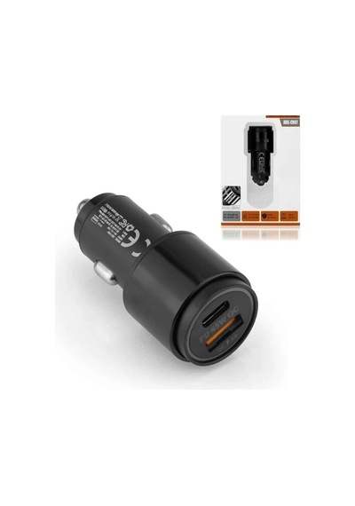 45w Pd Usb Oto Şarj Kafa Şarj Çakmaklık Adaptörü, Usb-c Ve Usb-a Çıkışlı, İphone Ve Android Uyumlu