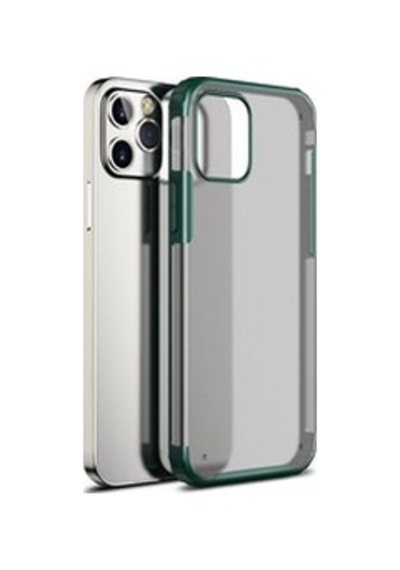 Lexroo İphone 12 Pro Volks Silikon İnce Kılıf - Koyu Yeşil