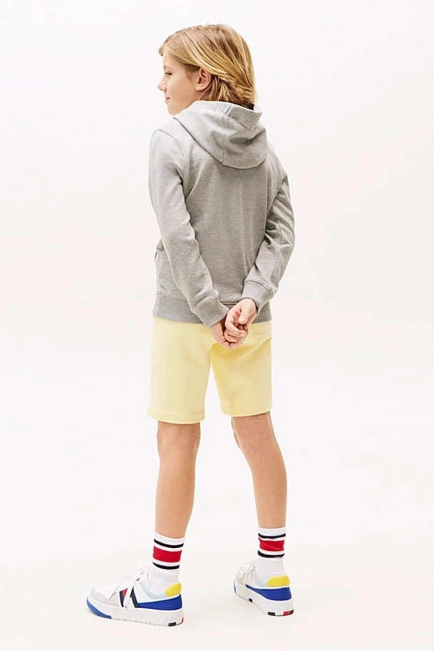 Tommy Hilfiger Unisex Çocuk Th Essential Hoodie Kapüşonlu Sweatshirt - Gri-10982 Light Grey Heather Tommy Hilfiger Unisex Çocuk Th Essential Hoodie Kapüşonlu Sweatshirt - Gri-10982 Light Grey Heather