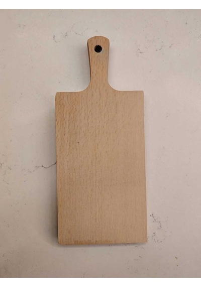 Mini Kesme Tahtası/gürgen Ağacı Limon Kesme Tahtası Tek Parça 10x22x1,5 Ahşap