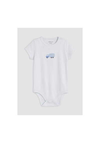 Lc Waikiki Alıta Cıty Farkıyla Lcw Baby Mavi Baskılı Erkek Bebek Çıtçıtlı Body 3'lü Mavi - 929719862 Mavi
