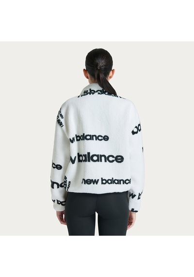 New Balance Lifestyle Kadın Sweatshirt Wnc3623-wt Beyaz