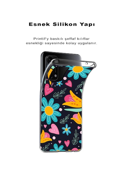 Xiaomi Redmi K20 Pro İle Uyumlu 1mm Slim Fit Retro Renkler 1 Baskılı Şeffaf Kılıf