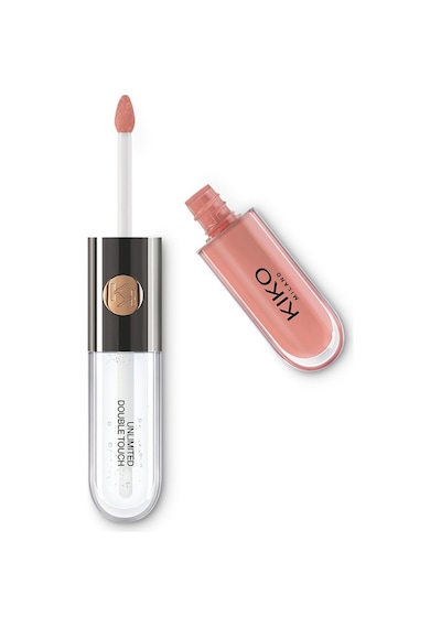 Kiko Ruj Unlimited Double Touch 102 Satin Rosy Beige
