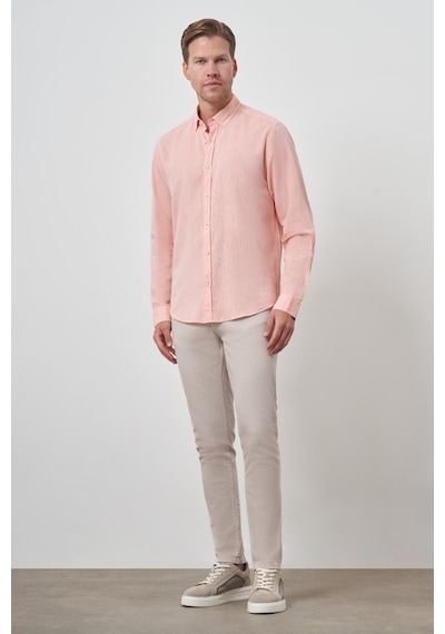 Morven Erkek Turuncu Keten Trend Dynamic Fit Düğmeli Yaka Gömlek 25ys004018451 Turuncu Turuncu Morven Erkek Turuncu Keten Trend Dynamic Fit Düğmeli Yaka Gömlek 25ys004018451 Turuncu Turuncu