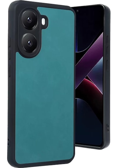 Newface Xiaomi Poco X7 Pro Kılıf Aras Deri Kapak - Açık Yeşil