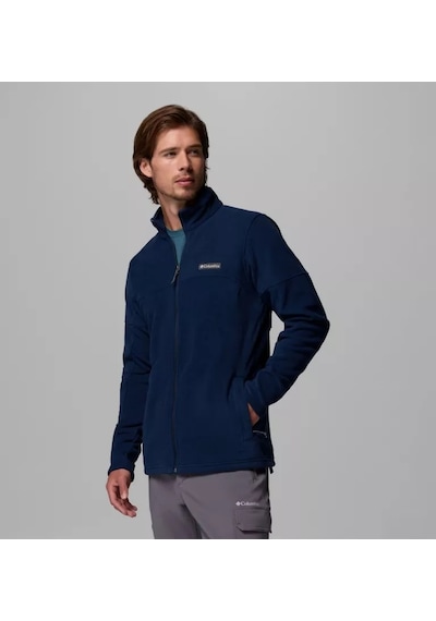 Columbia Ao0560 Basin Trail Tam Fermuarlı Erkek Polar Ceket 1907753464 Lacivert