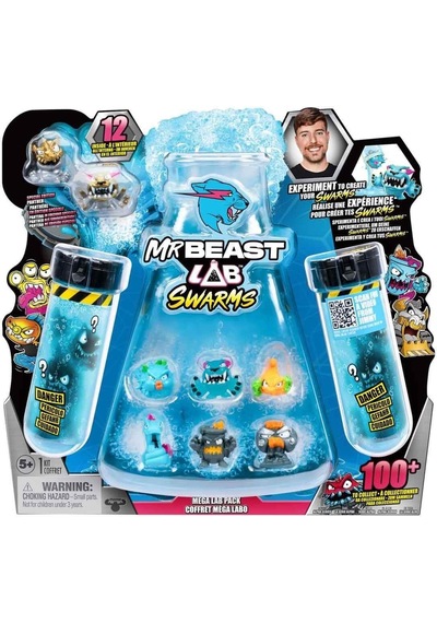 Mrbeast Lab Swarms Mega Lab Pack 12'li Mikro Canavarlar 24712
