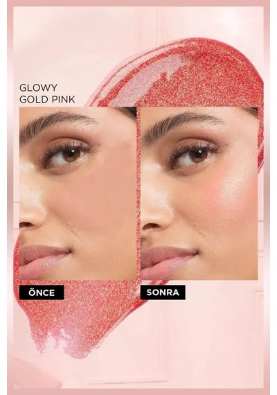 L'oreal Lumi Blush 625 Glowy Gold Pink Allık 1