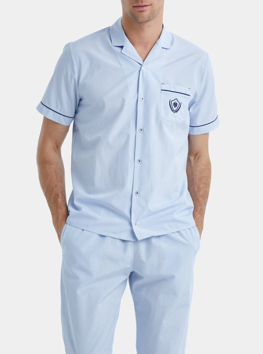 Blackspade Erkek Pijama Takımı 40523 - Mavi