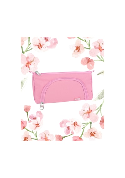 S-case Model 3 Polyester Şeker Pembe 165-Koyu Yeşil