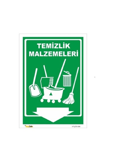 Temizlik Malzemeleri - Isg Levhası Levha 15x21 Cm Sticker