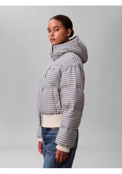 Calvin Klein Yd Nylon Insulated D, 5ge Siyah Kadın Mont