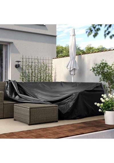 Ikea Tosterö Dış Mekan Mobilya Kılıfı, Siyah, 220x220 Cm