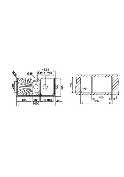 Teka Nerıssa 60 1½b 1d Sol Dam Mikroketen Eviye