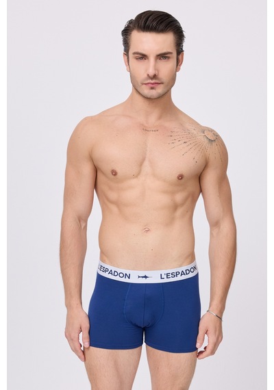 L'espadon Maritime Elite Erkek Boxer Şort -3106 Mavi