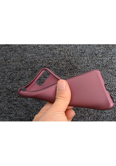 Alcatel 1s Kılıf Zore Premier Silikon Kapak Kırmızı