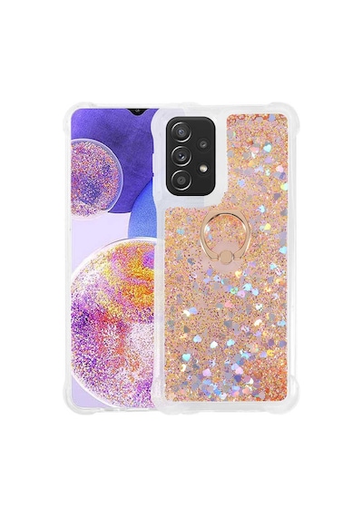 Zore Galaxy A23 Kılıf Nvth Milce Kapak - Gold