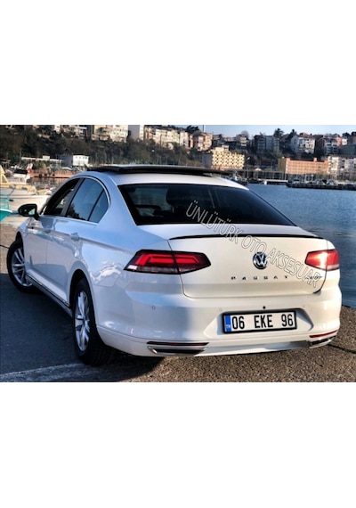 OtoÇizgi Vw Passat B8 Spoiler Bagaj Üstü Spoiler - Spoyler Piano Black OtoÇizgi
