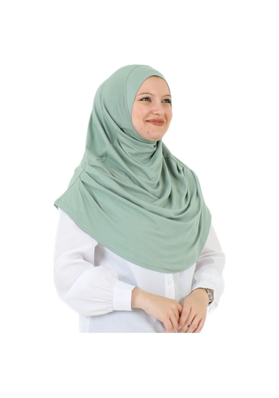 Modish Group Uzun Hazır Giyim Turban Yumuşak Eşarp Islami Giyim Viskon - Açık Yeşil Açık Yeşil