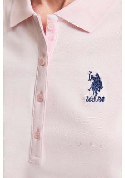 U.s. Polo Assn. Kadın Açık Pembe Tişört Basic 50326475-vr078 Acık Pembe U.s. Polo Assn. Kadın Açık Pembe Tişört Basic 50326475-vr078 Acık Pembe