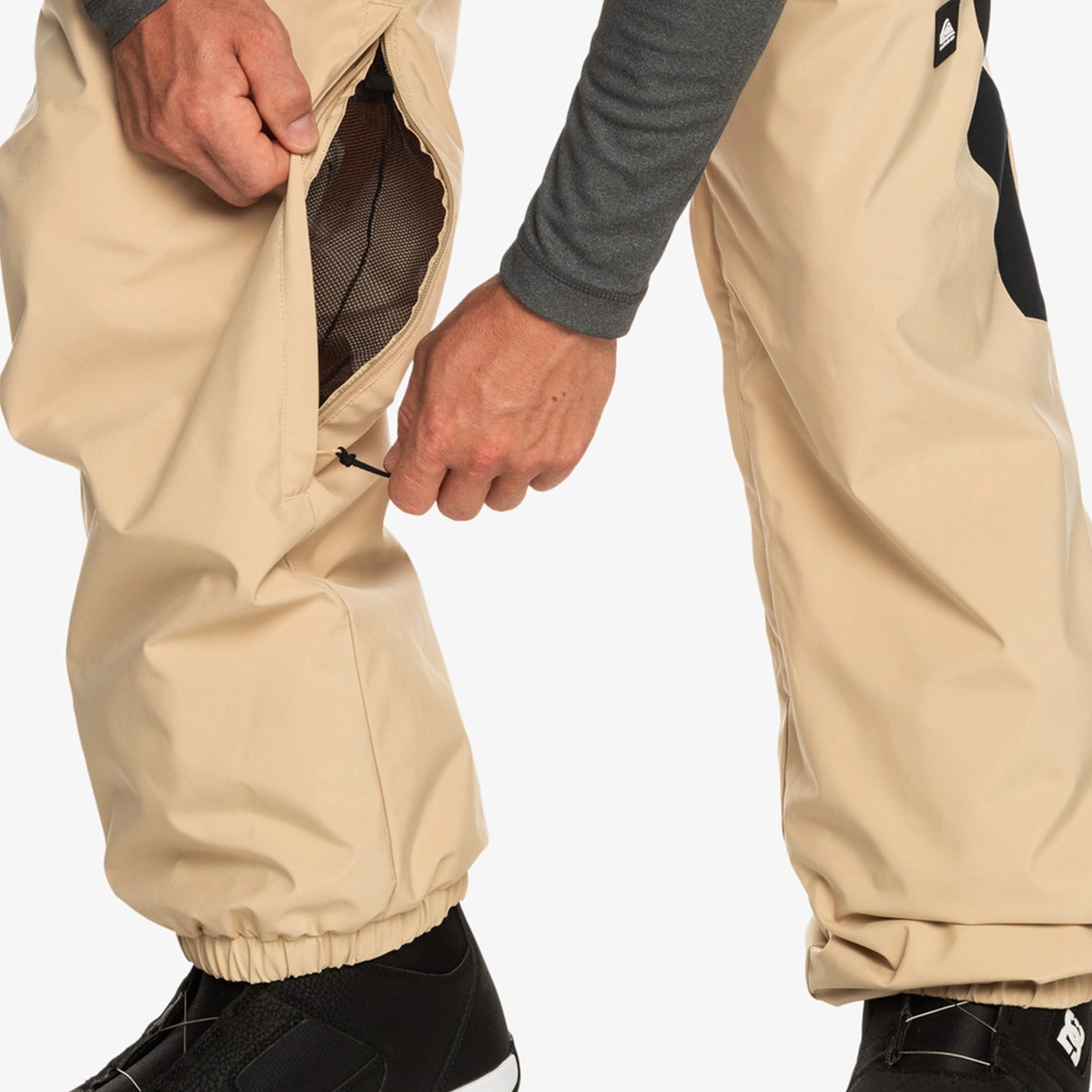 Quiksilver Snow Down Pt Erkek Bej Snowboard Pantolonu Tgw0