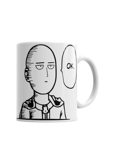 One Punch Man Kupa Bardak Porselen No34690 Karışık