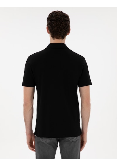 Pierre Cardin Erkek Siyah Tişört Basic 50302561-vr046 Siyah