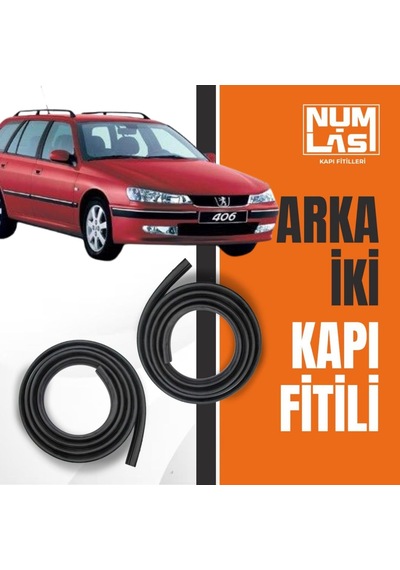 Peugeot 406 Station Wagon Arka Iki Kapı Fitili-a Kalite-numlas-nm3530