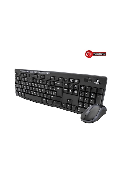 Logıtech Mk270, 920-004525, Kablosuz, Türkçe Q, Klavye Mouse Set Diğer