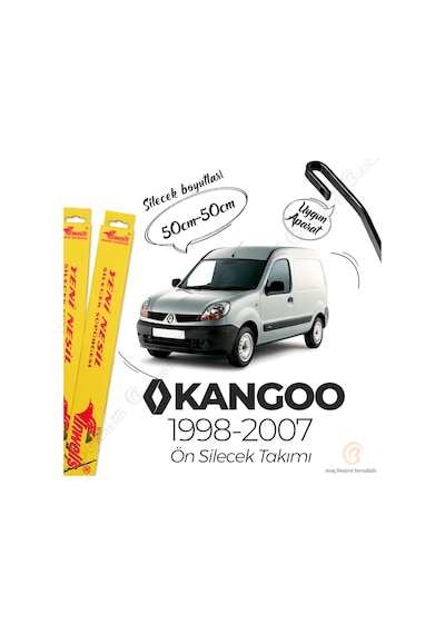 Renault Kangoo Muz Silecek Takımı 1998-2007 İnwells