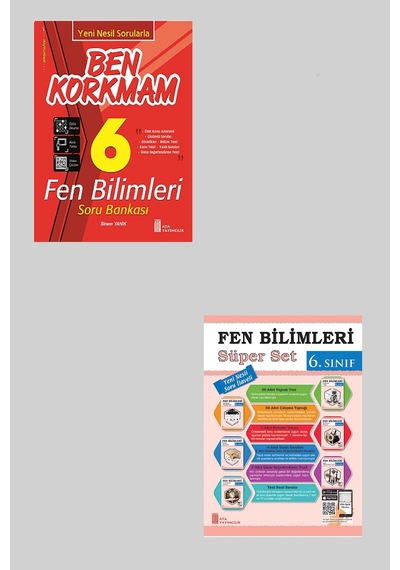 Ata 6.sınıf Yeni Nesil Sorularla Ben Korkmam Fen Bilimleri + Süper Set