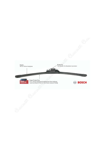 Suzuki Vitara Ön Arka Silecek Seti 2015-2021 Bosch Aerotwin
